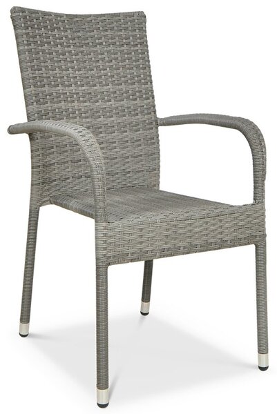 Zestaw ogrodowy technorattan FIESTA/LUGO 4+1 Dolphin Grey