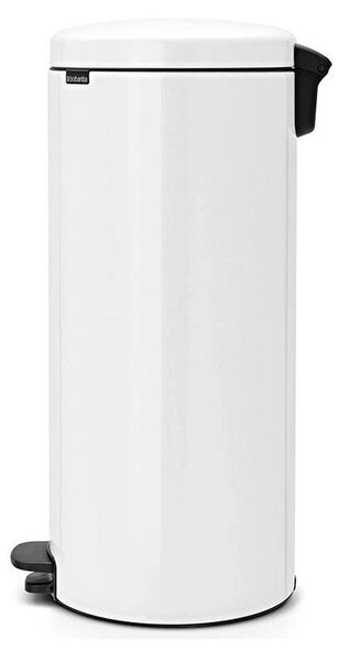 Biały stalowy kosz na śmieci z pedałem 30 l NewIcon – Brabantia