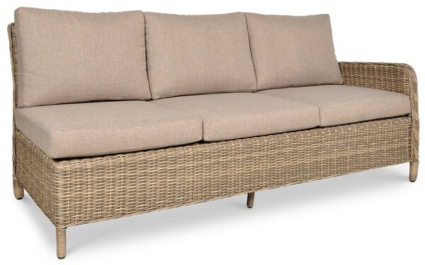 Narożnik z technorattanu MARYLAND Brown