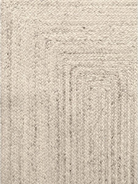 Kremowy chodnik z juty dwustronny/tkany ręcznie 80x200 cm Juno – Hanse Home
