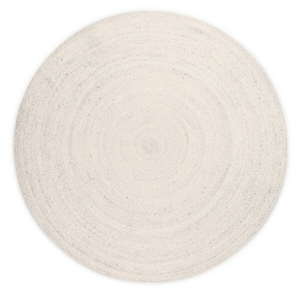 Kremowy okrągły dywan z juty dwustronny/tkany ręcznie ø 200 cm Braided – Hanse Home