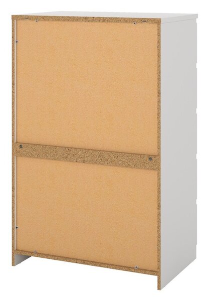 Biała komoda 77x121x50 cm Naia – Tvilum