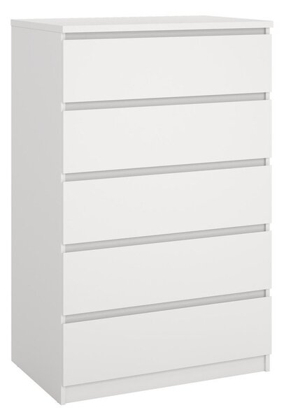 Biała komoda 77x121x50 cm Naia – Tvilum
