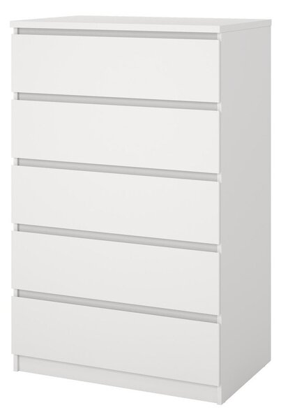 Biała komoda 77x121x50 cm Naia – Tvilum