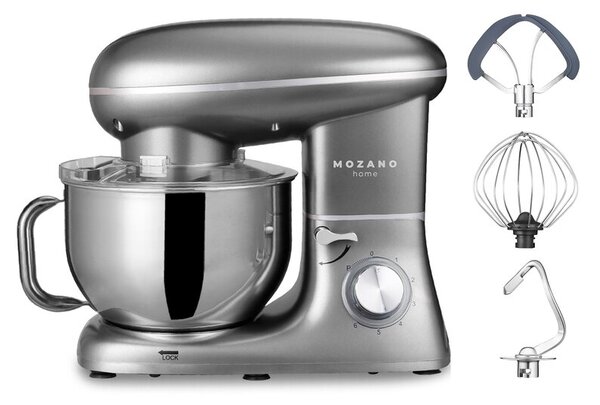 Robot kuchenny planetarny MOZANO Rob 01 2000W Szary