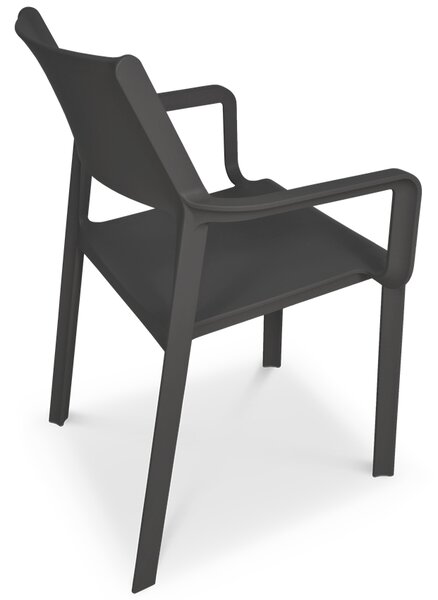 Zestaw ogrodowy Nardi TRILL/LIBECCIO 160-220cm 8+1 Antracite