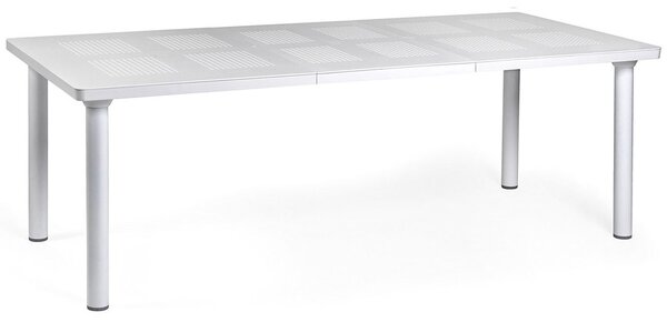 Zestaw ogrodowy Nardi TRILL/LIBECCIO 160-220cm 8+1 Bianco