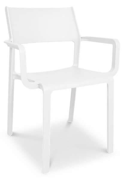 Zestaw ogrodowy Nardi TRILL/LIBECCIO 160-220cm 8+1 Bianco
