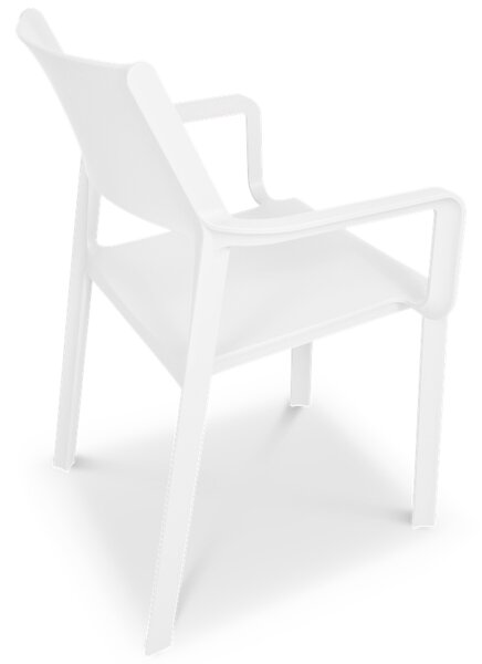 Zestaw ogrodowy Nardi TRILL/LIBECCIO 160-220cm 8+1 Bianco