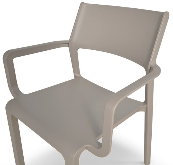 Zestaw ogrodowy Nardi TRILL/LIBECCIO 160-220cm 6+1 Tortora