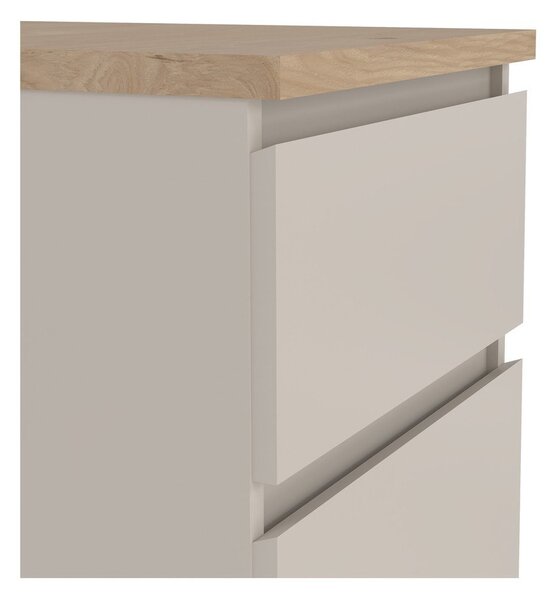 Kremowa komoda 40x111x50 cm Naia – Tvilum