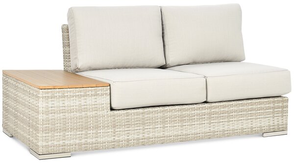 Narożnik technorattan AVOCADO WOOD Beige