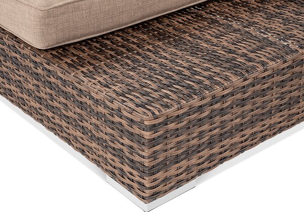 Narożnik technorattanowy VERONA Brown