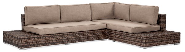 Narożnik technorattanowy VERONA Brown