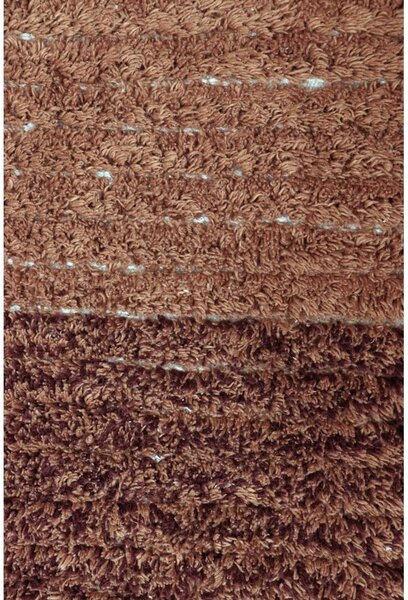 Ceglasty bawełniany dywan 80x140 cm Twin Toffee – Lorena Canals
