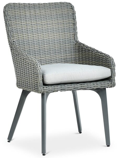 OUTLET 596 Zestaw z technorattanu MILANO 6/200 Grey