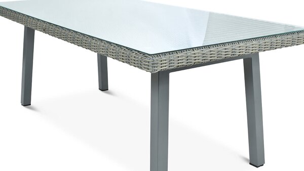 OUTLET 596 Zestaw z technorattanu MILANO 6/200 Grey