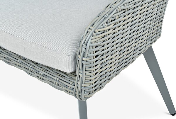 OUTLET 596 Zestaw z technorattanu MILANO 6/200 Grey
