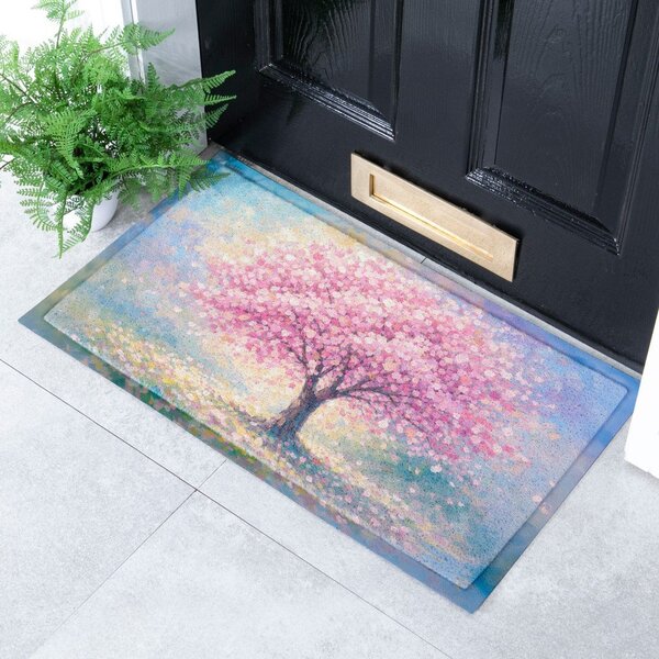 Wycieraczka z PVC 40x70 cm Blossom Tree – Artsy Doormats