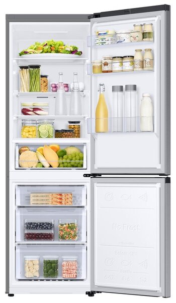 Lodówka SAMSUNG RB34C671DSA EF AI No Frost 185.3cm Metaliczny grafit