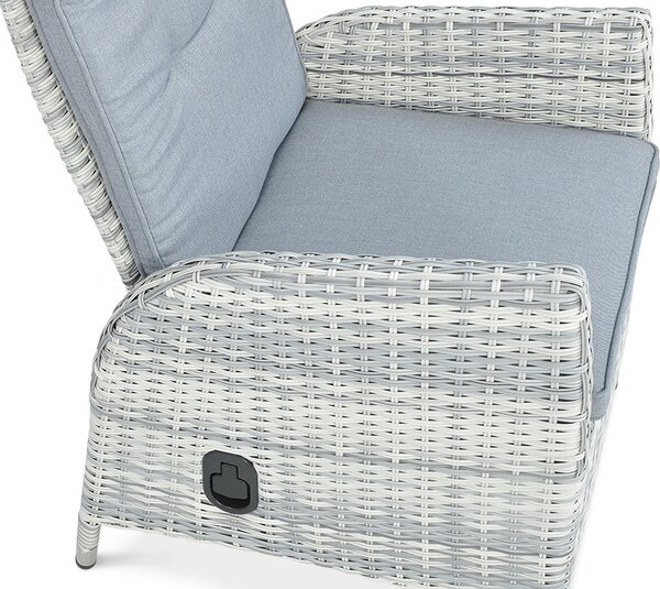 Zestaw wypoczynkowy MALTA DUO White Grey