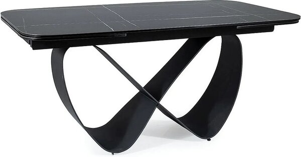 Stół rozkładany INFINITY CERAMIC 160(240)x95 czarny