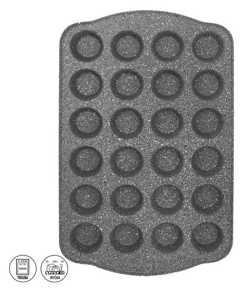 Metalowa forma do pieczenia muffinów 26x42 cm Grande – Orion