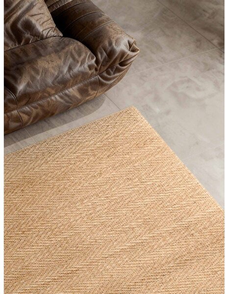Dywan z juty tkany ręcznie w jasnym naturalnym kolorze 160x230 cm Mirabelle – Villeroy&Boch