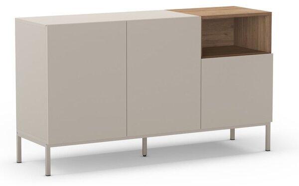 Kremowa komoda 140x80 cm Cailin – Marckeric