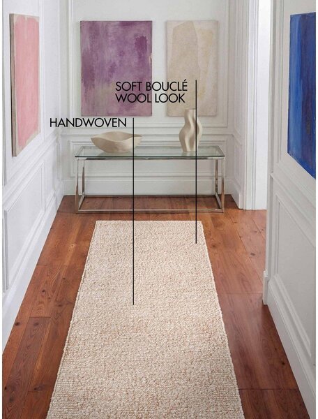Kremowy chodnik tkany ręcznie 80x300 cm Notting Hill Portobello – Ted Baker