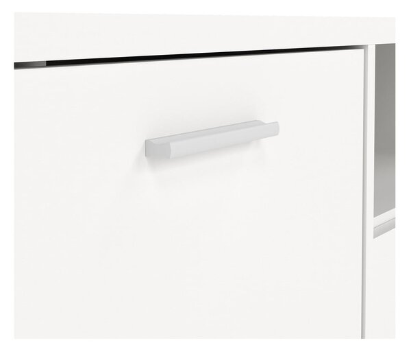 Biała szafka pod TV 147x38 cm Media – Tvilum