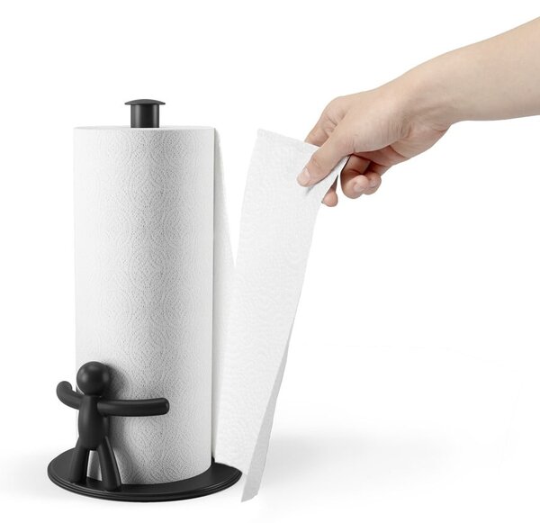 Stalowy stojak na ręczniki kuchenne ø 19 cm Buddy – Umbra