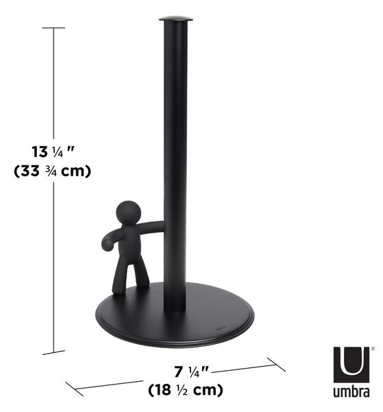 Stalowy stojak na ręczniki kuchenne ø 19 cm Buddy – Umbra