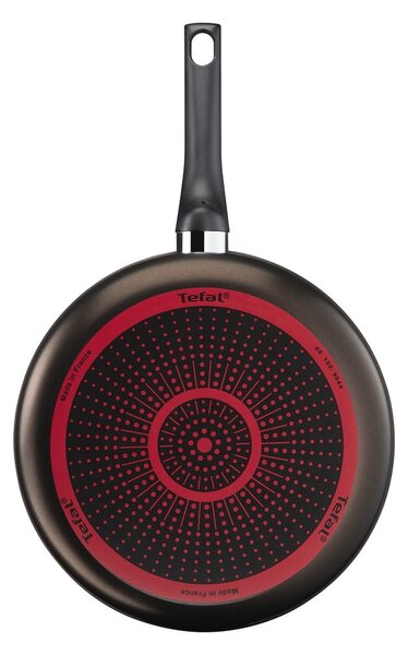 Patelnia aluminiowa z pokrywką ø 24 cm Simply Clean Red – Tefal