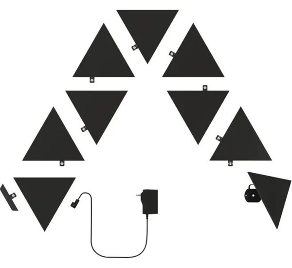 Panele świetlne NANOLEAF NL47-0102TW-9PK Czarny (9 sztuk)