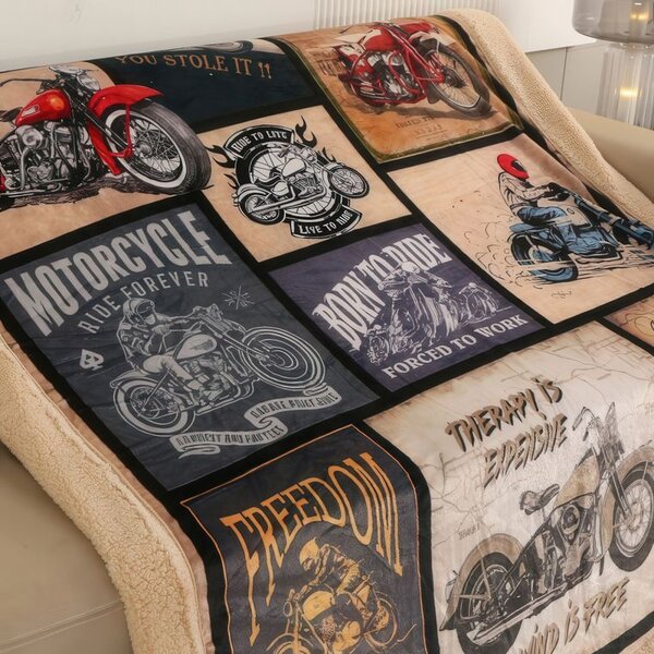 Barankowy koc MOTO 150 x 200 cm