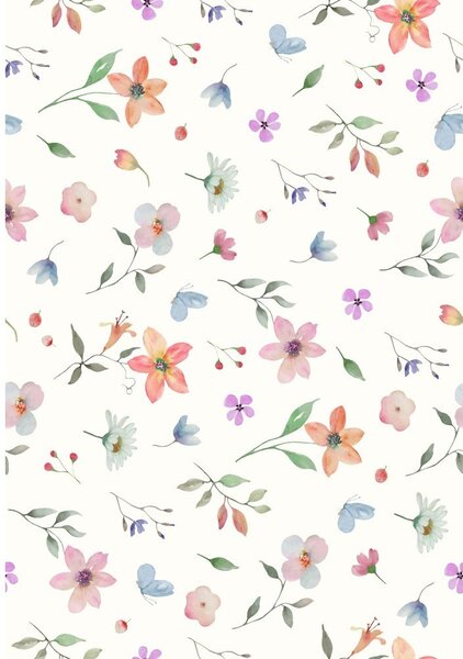 Chodnik odpowiedni do prania 80x200 cm Floral – Vitaus