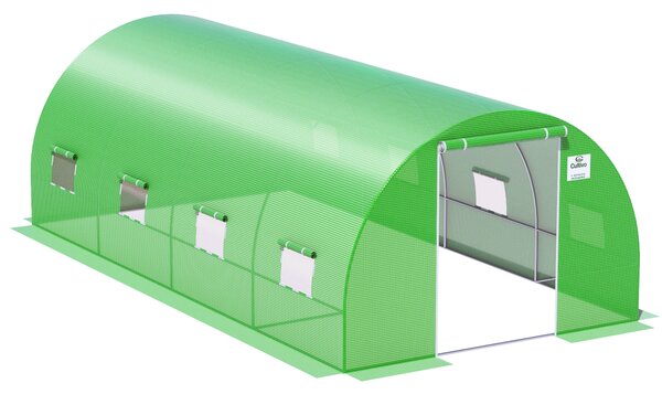 Tunel Foliowy 3x6x2 - 18m2 Zielony