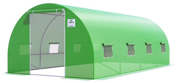 Tunel Foliowy 3x6x2 - 18m2 Zielony