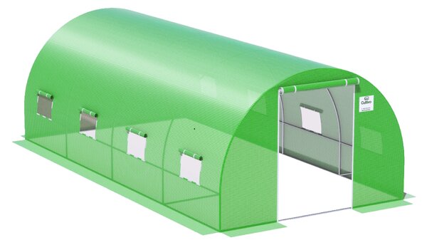 Tunel Foliowy 3x6x2 - 18m2 Zielony