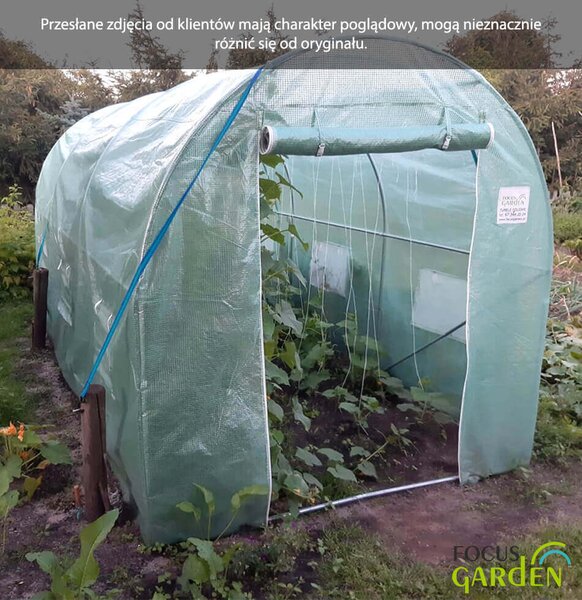 Tunel Foliowy 2x3x2 - 6m2 Zielony Cultivo