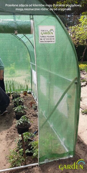Tunel Foliowy 2x3x2 - 6m2 Zielony Cultivo