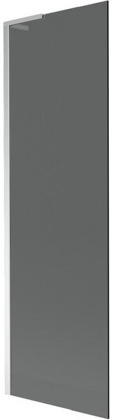 Mexen Next L parawan nawannowy 1-skrzydłowy 60 x 150 cm, grafit, chrom - 895-060-000-03-40-01