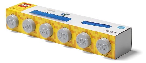 Dziecięca szara półka ścienna LEGO® Sleek