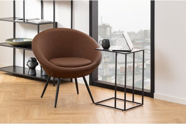 Stolik z blatem w dekorze marmuru 43x35 cm Infinity – Actona