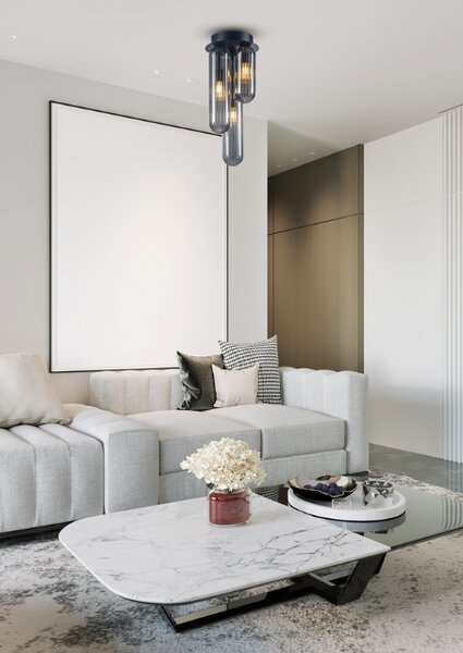 Lampa sufitowa glamour - 18X K394 H8-N78