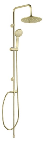Zestaw prysznicowy ze stali nierdzewnej w kolorze matowego złota 101 cm Young Line – Wenko