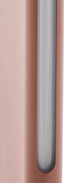 Słupek oświetleniowy LED Lucande Celiora, wysokość 80 cm, brązowy, IP65 Celiora, brązowy / rdzawy, aluminium, nowoczesny