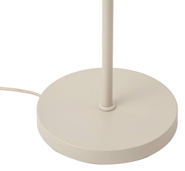 Lampa stojąca Libbie Lindby, kremowy / amber, salon / jadalnia, tkanina / materiał / jedwab, skandynawski