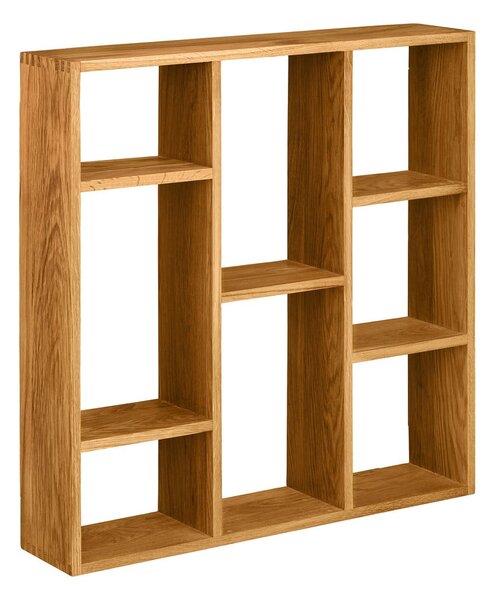 Wielopoziomowa półka z litego drewna dębowego w naturalnym kolorze 15 cm Townsville – House Nordic